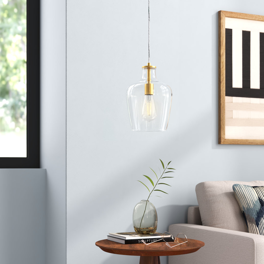 Ayric 1 - Light Single Bell Pendant Wade Logan® 