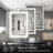 Nafiseh Rectangular LED Anti-Fog Vanity Mirror-207717674