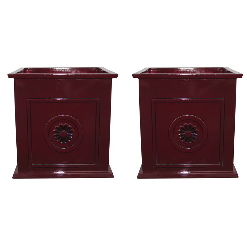 16" Colony Square Planter (2 pack)