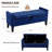 Jeani 46" Wide Velvet Tufted Rectangle Storage Ottoman-880526253