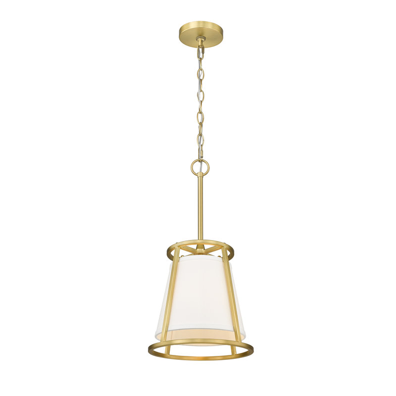 Luminaire suspendu tambour 1 lumière