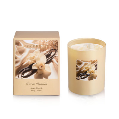 Bougie parfumée à la vanille chaude, 6,98 oz