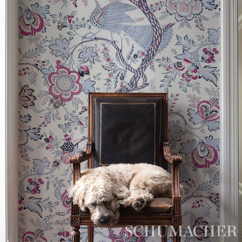 Aveline Wallpaper, Lilac
