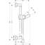 AXOR Citterio Wallbar 36"-90863990