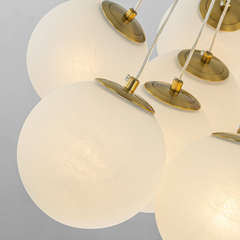 Scituate 13 - Light Cluster Glass Bubbles Chandelier