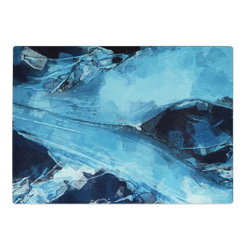 Tempered Glass My Kind Chopping Board, 28.5 cm W x 20 cm L
