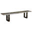 Freeform Solid Wood Bench-106670045