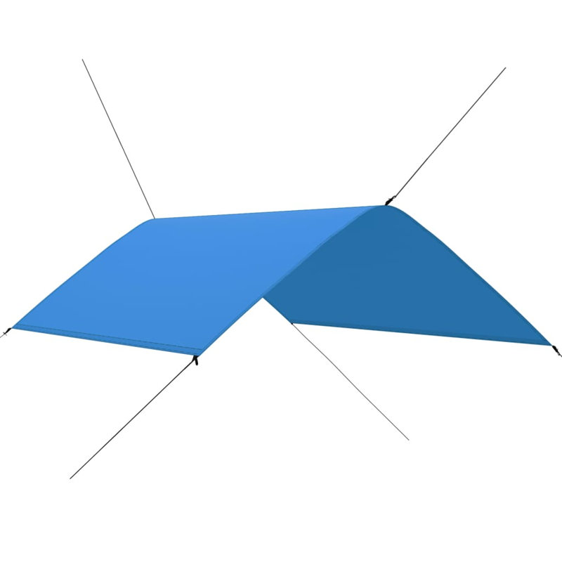 Rexdale 2.85m x 3m Rectangular Shade Sail, Blue