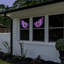 Décoration illuminée pour fenêtre