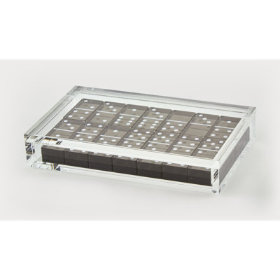 Lucite Domino Set