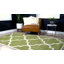 Tapis bleu à motif géométrique Molly-718161289