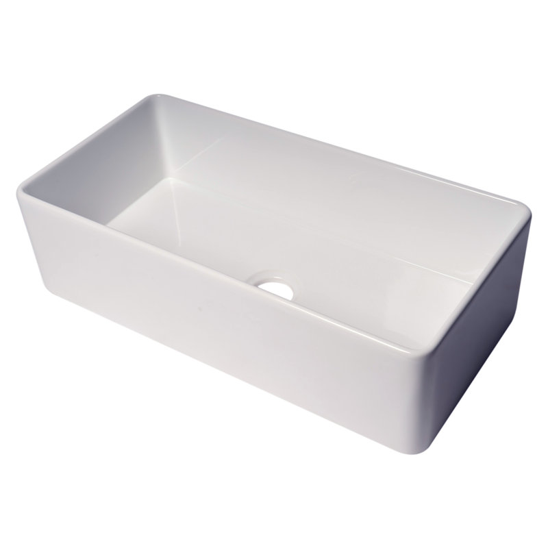 36'' L Single Bowl Fireclay Kitchen Sink