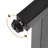 Waterbury 78.7'' U-Shaped Reversible Desk with Charging Station & LED Lights-2047671234