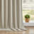 4 Pcs 100% Polyester Burlap Blackout Curtains For Bedroom Back Tab Curtains 4 Panels Set-863547334-863547341