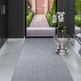 Area Rug in Dark Gray