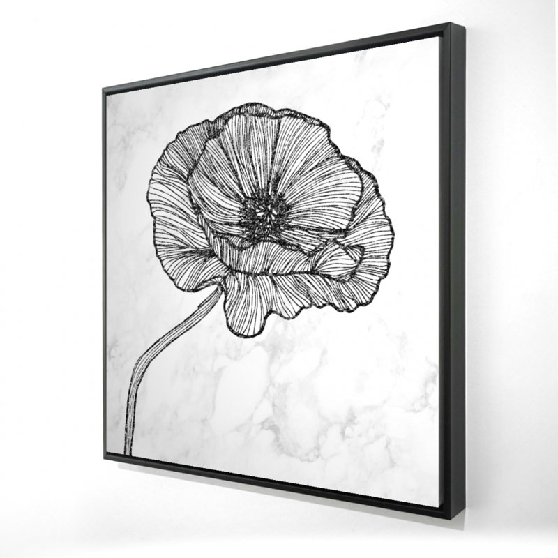" Bright Poppy Flower "