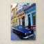«Watage Blue Studebaker in Havana», reproduction de photo sur toile tendue-33404730