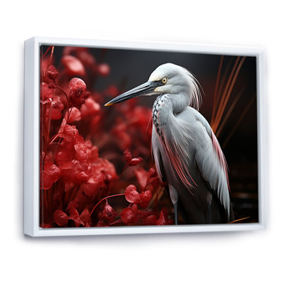 Flamant blanc paradis II - impression