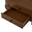 Oval Coffee Table with Storage
