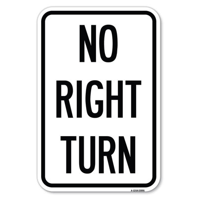 No Right Turn/23591