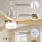 Kemp 52" 3 - Blade LED Modern Classic Ceiling Fan with Remote Control and Light Kit Included-2010079033