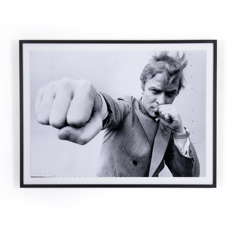 Michael Caine Punch Print by Getty Images, 18" H x 24" W x 0.8" D