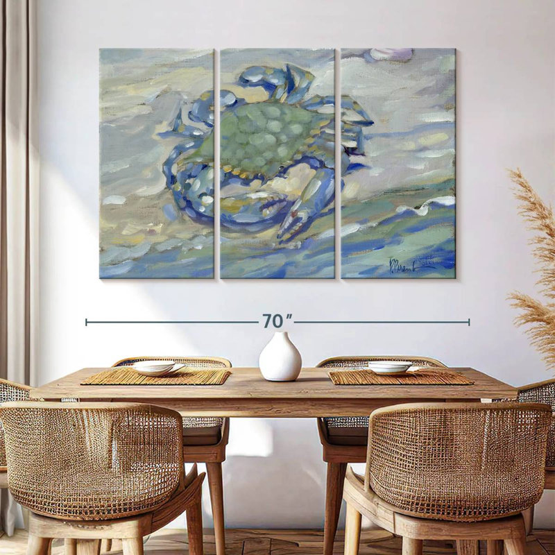 Brampt East Point Crab, 42" H x 65" W