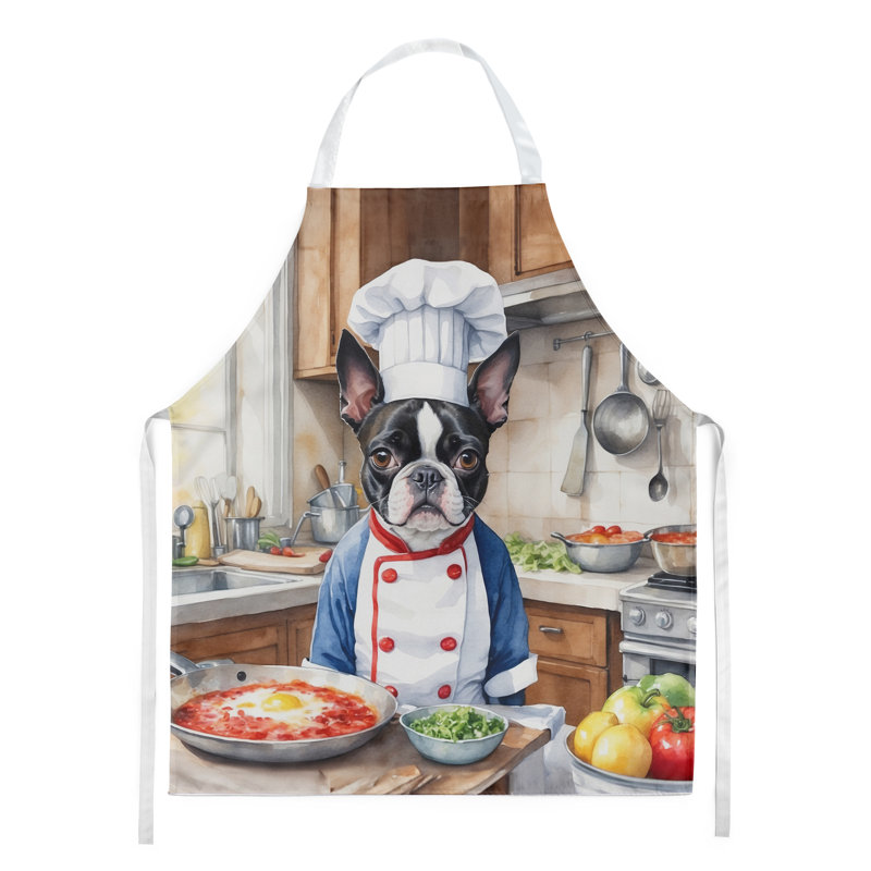 No Pattern Bib Apron