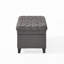 Garde-robe en tissu gris - P 50 po x l 20,5 po H 18,3 po compartiment de rangement 50,67 po x l 20,7 po l 18,30 po-1529636352
