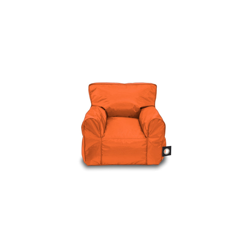 Outdoor Friendly Refillable Classic Bean Bag, Orange