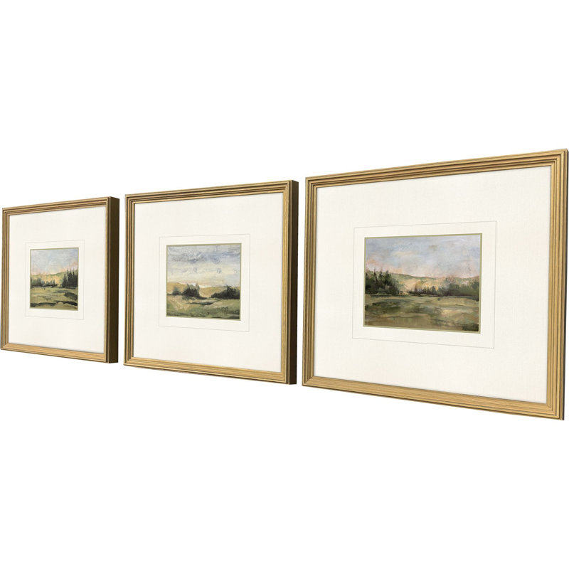 Verde Vista I Framed Art