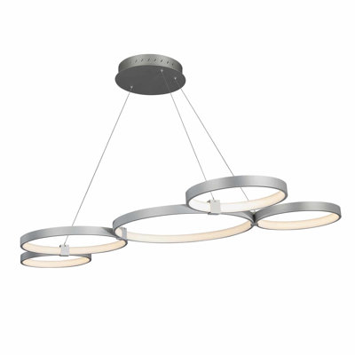 Lustre ajustable géométrique 5 lumières Aeilt