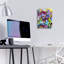 «Winter Purple» par Emily Weil, art mural en verre acrylique-1295829894