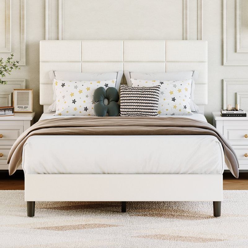 Bed Double (4'6), White