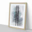 Lake Road in Abstract - Picture Frame Graphic Art Print on MDF-55777570-55777576