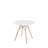 Lotasha Round Solid Wood Base Dining Table-1195509300