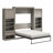 Wexford Murphy Bed with Side Cabinet Storage-82941114-66880881