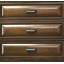 Commode 8 tiroirs avec miroir Hawkin