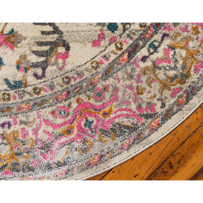 Oriental Indoor Rug, Round 6'
