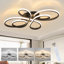 66cm Butterfly Shaped Dimmable Modern LED Flush Mount-1819695756