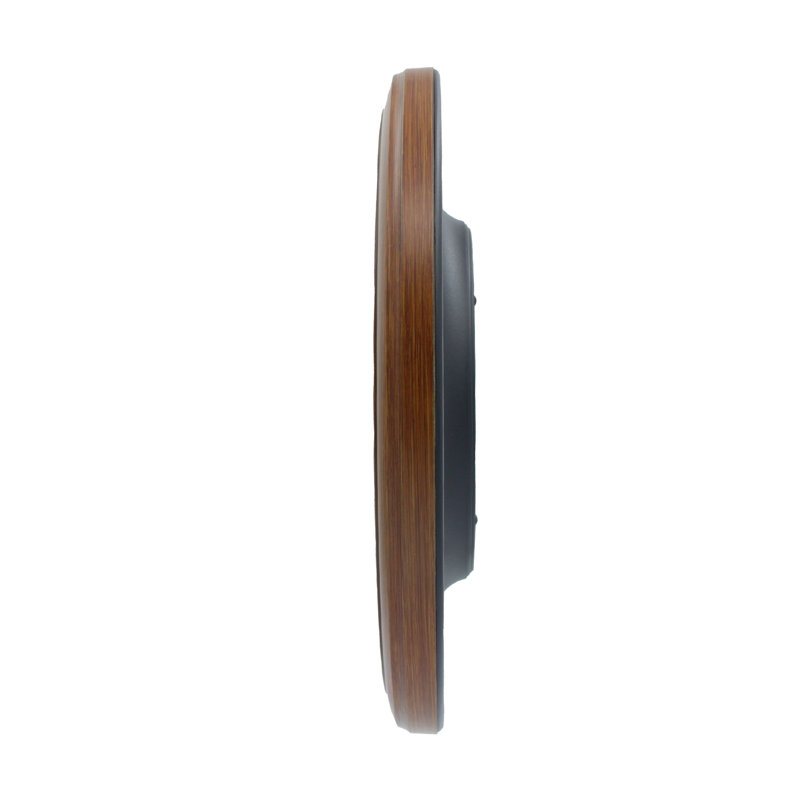 QXA825BLH Traditional Wall Clock, Brown, Brown