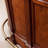 68.9" Brown Half Circle Solid Reception Desk