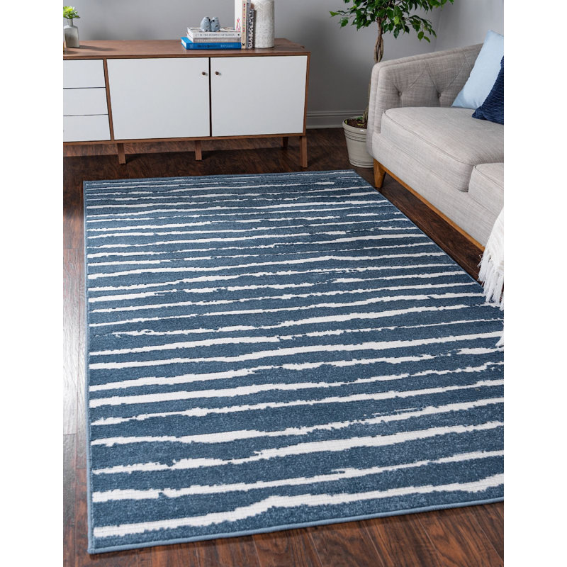 Tapis d'extérieur couleur ciel Claudia, Rectangle 4 pi x 6 pi