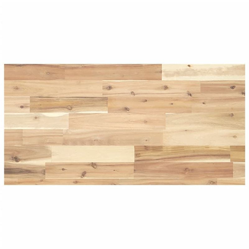 Alderic Solid Wood Floating Shelf, 4cm H x 100cm W x 40cm