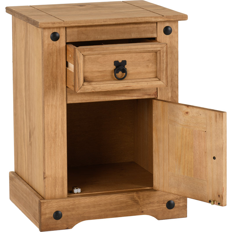 Emerfield 1 Drawer Bedside Table