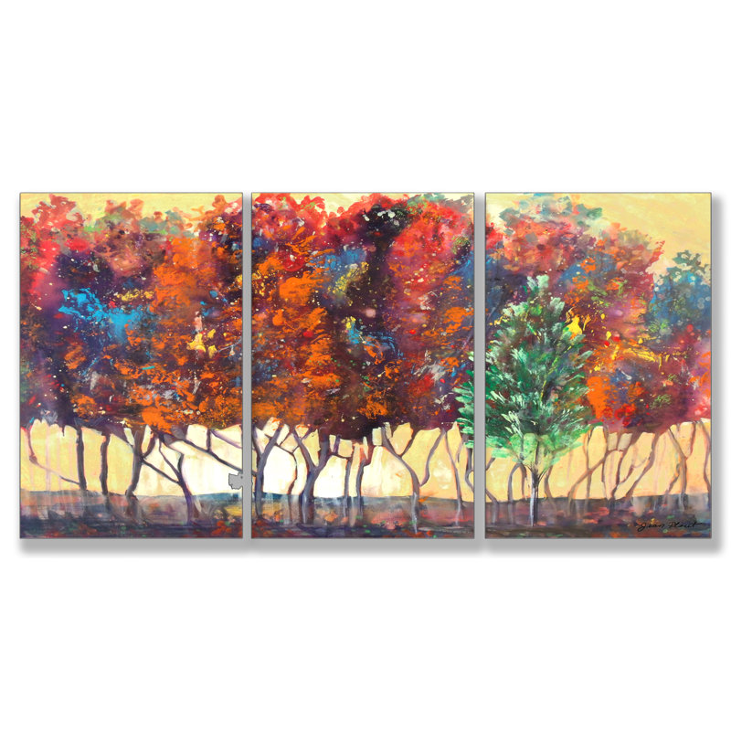 Enchanted Forest Triptych '- 3 pièces