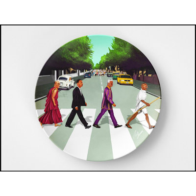 10 Inch Round DecoWare Unity Symbol Plate, Durable and Safe for Everyday Use, Made in the U.S.A.
