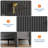 Fluted Dresser for Bedroom 27.5" Wide, 3-Drawer Dresser Nightstand for Bedroom, Modern Chest of Drawers-1022615457
