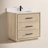 Porto 36'' Free Standing Single Bathroom Vanity with Quartz Top-681083259-681073803