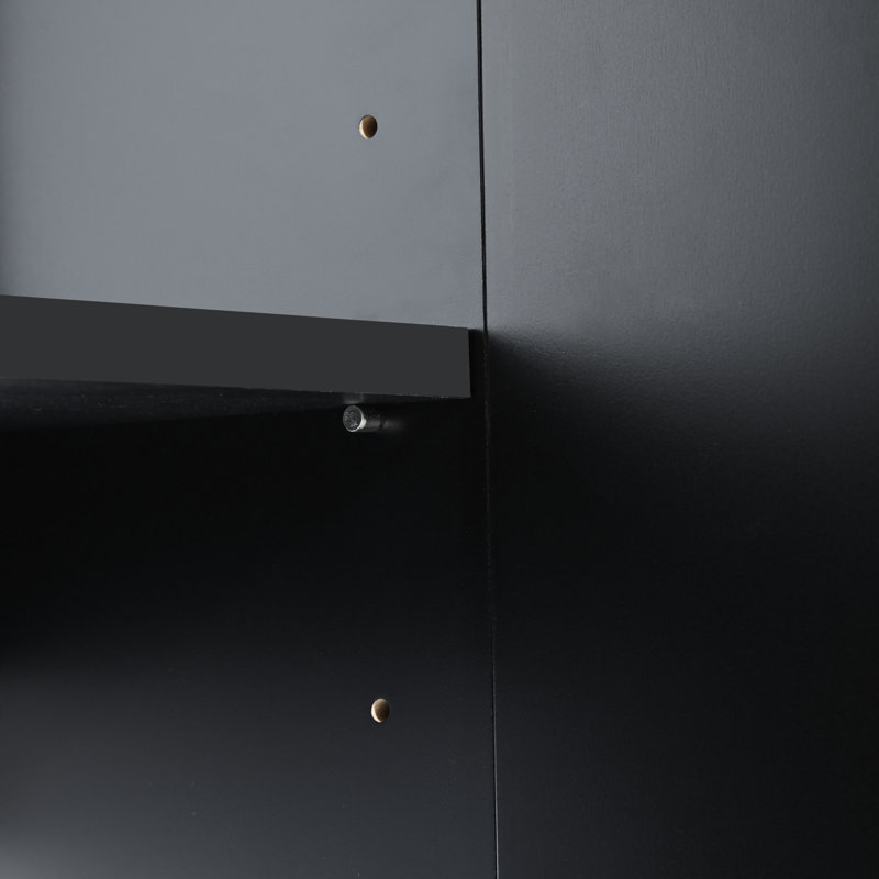 Prahlad 60'' Console Table, Black